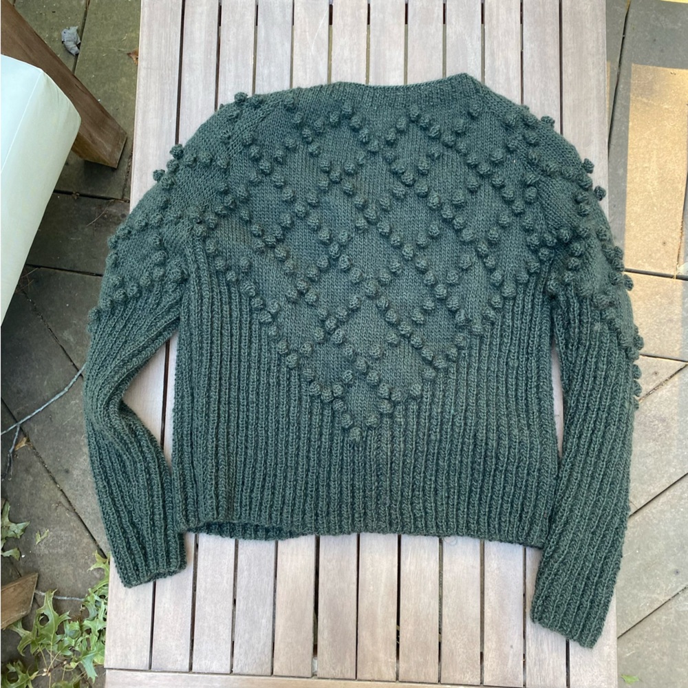 NWT Ribbed Wool Cardigan - Picture 2 of 4